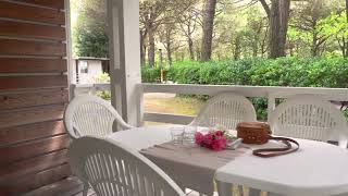 Chalet Canova Camping Ca Savio Cavallino Treporti Venice Italy [upl. by Alfreda]