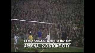 Arsenal 2 Stoke 0 1971 [upl. by Anu]