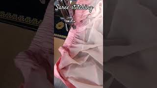 Saree stitching super trick fashion sewing [upl. by Terryl874]