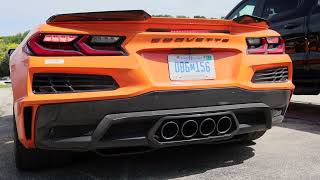 Corvette C8 Z06 Flat Plane Crank Sound [upl. by Rinaldo852]