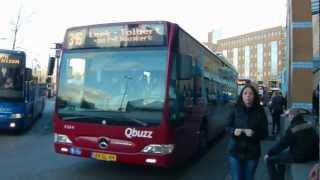 Bussen busstation station Groningen Qbuzz  Arriva Touring [upl. by Wadesworth]