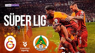 Galatasaray vs Alanyaspor  SÜPERLIG HIGHLIGHTS  100624  beIN SPORTS USA [upl. by Gwennie]