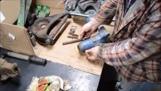 Wilton 4quot Bullet Vise Restoration  Step 1 Disassembly [upl. by Ogeid719]