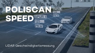 POLISCAN SPEED scanning LiDAR Speed Enforcement [upl. by Vladamir]