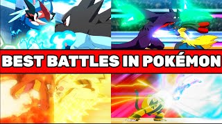 Top 10 best battles of Pokémon  Best fights in pokemon  Hindi [upl. by Candi371]