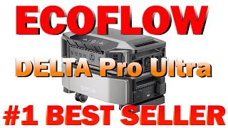 ECOFLOW DELTA Pro Ultra 6000Wh Power Station Solar Generator Home Backup Camping RV B0CQXMZ5BK [upl. by Yakcm311]