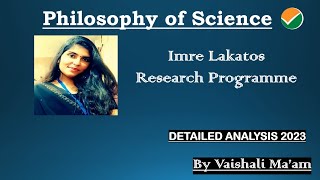 Imre Lakatos  Philosophy of Science PHD ENTRANCE CUET 2023  PSIR  UGC NET JRF [upl. by Nylad]