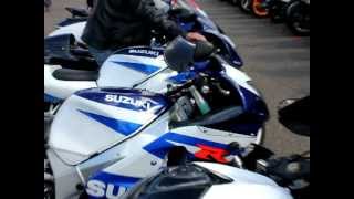 Rassemblement GSXR Days 2012 rupture [upl. by Seedman]