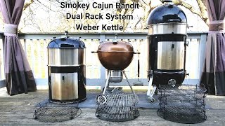 Weber Smokey Mountain  Weber Kettle  Multi Rack System  Modification [upl. by Innavoeg]