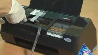 CISS installation on EPSON T10  T11  T20  T20E [upl. by Nalac]