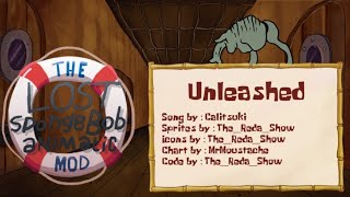 FNF  The Lost Spongebob Animatic Mod  UNLEASHED gameplay No Misses [upl. by Simmonds]