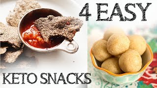 4 Easy Keto Snacks [upl. by Llenrac673]