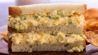 Easy Egg Salad  How to Make The Easiest Way [upl. by Kendry]