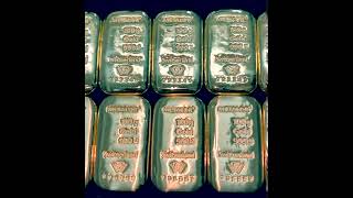 100 Gram Metalor Cast Gold Bar 9999 Fine  Bullion Exchanges [upl. by Blatman119]