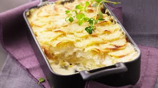 Recette  Gratin dauphinois au St Môret [upl. by Machos]