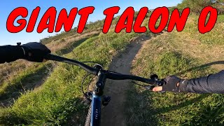 GIANT TALON 0 2021 MOUNTAIN BIKE  RAW POV FOOTAGE [upl. by Hatokad478]