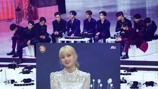 SEVENTEEN  BTS react to TWICE Melting  Feel Special  GDA 2020 [upl. by Mines]