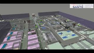 Simulation de Flux hospitalier avec FlexSim [upl. by Knuth]