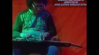 Debashish Bhattacharya Improvisation on Asher Electro Hawaiian Junior Lap Steel [upl. by Anikehs297]