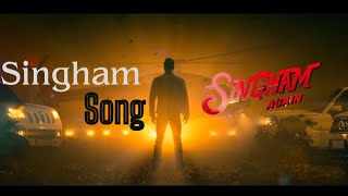 Singham Again Song  Unleashing the Power A Fanmade Tribute to Action and Drama [upl. by Perceval650]