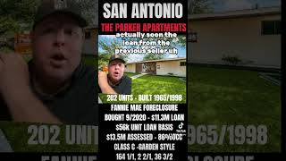 San Antonio Apartment Going to Foreclosure  The Parker Apartments [upl. by Scharf912]