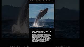 Worlds best whalewatching spots for the season [upl. by Neruat454]