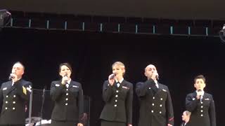 Navy Band Sea Chanters 2019 Tour Seasons of Love [upl. by Suilenroc530]