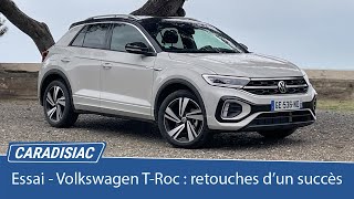 Der neue VW TRoc im Test  Was kann das Facelift besser Review Kaufberatung  Style 15 TSI ACT [upl. by Helve294]