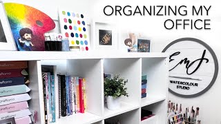 Organizing My Office  A Fresh Start [upl. by Nurse]