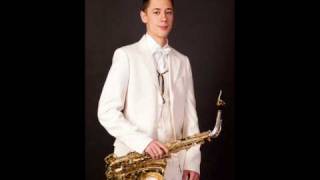 Zimin Nikita  LarsErik Larsson Saxophone Concerto 1 part [upl. by Hallett]