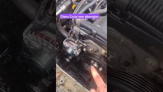 Chevy Cruze alternator also has a bad oil leak [upl. by Yhtimit]