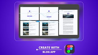 Figma Tutorial Creating a Blog Website from Scratch [upl. by Stanislas]