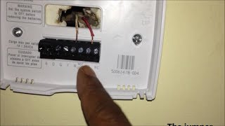 2Wire Installation for Honeywell Thermostat [upl. by Terr856]