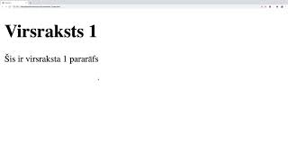 HTML apmācība 5 daļa  Teksta Elementi [upl. by Rhynd]