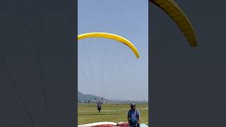 Pokhara Paragliding  Pame landing Nepal paragliding [upl. by Metts283]