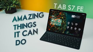 Galaxy Tab S7 FE  More Features Than You Know [upl. by Pandolfi]