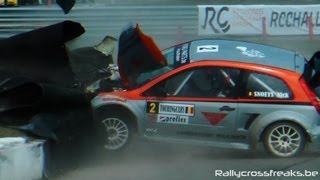 Crashes Rallycross Valkenswaard 2013 HD [upl. by Anuska]