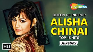 Best of Alisha Chinai  Top Hindi Superhit Songs  Alisha Chinai Top 20 Songs  Hindi Old Songs [upl. by Haslam]