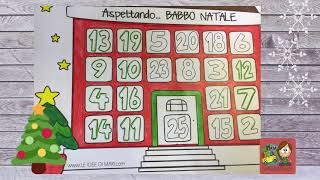 Calendario dellavvento per bambini di PlayAndLearnItalia [upl. by Neggem]