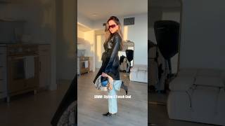 GRWM Styling A Trench Coat 💫 ootd fashiontrends grwm outfit shorts tutorial beauty style [upl. by Neicul]