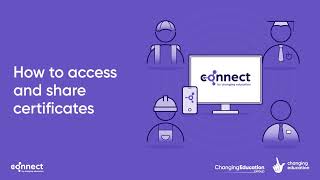 Step 10  How to access and share certificates [upl. by Noyerb986]