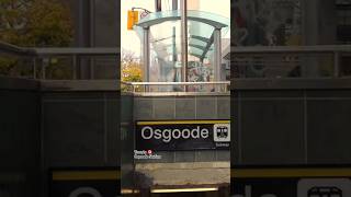 Entering Osgoode TTC Subway TrainStation 🇨🇦 downtown downtowntoronto toronto shorts [upl. by Airasor24]