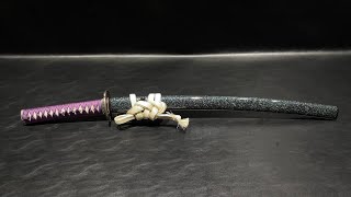 Zseys Nami Koshirae Wakizashi  Katana Japanese sword [upl. by Waldron701]