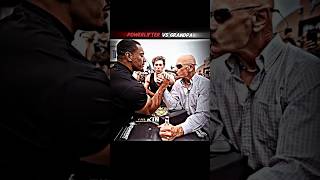 LARRY WHEELS vs 22 x TİME WORLD CHEMPİON İN ARMWRESTLİNG☠️ armwrestling wrestler wrestling [upl. by Batchelor353]