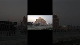 Evening view of swarved mandir swarvedmahamandir swarved shorts slowed timelapse yt [upl. by Marden508]