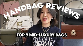 BEST MID RANGE LUXURY HANDBAGS 2023  Top 9 Small Handbags [upl. by Neladgam]