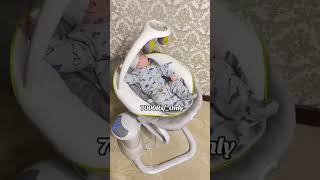 Baby Swing Baby Bouncer Electric Rocker for Infants to Toddler Remote Control 5Levels Speedbeby [upl. by Vincents]