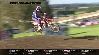 Mewse vs Bonacorsi Open RAM Qualifying Race  Monster Energy FIM MXoN 2024 [upl. by Stillman]