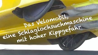 Safety Recommendations Part 4  The velomobile a pothole search machine with risk of tipping over [upl. by Hiltan121]