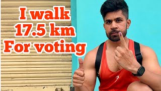 Voting with walking challenge voting [upl. by Barraza]